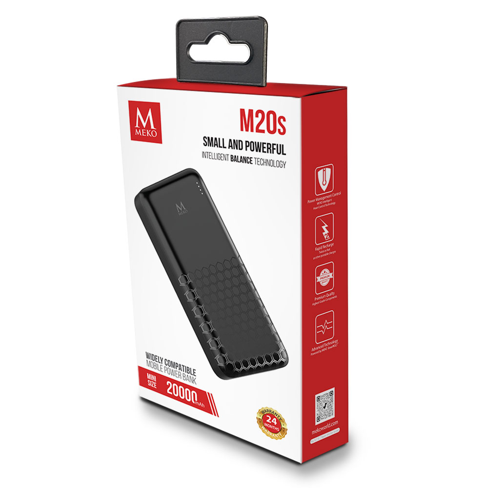 Meko M20s 20000mAh Power Bank